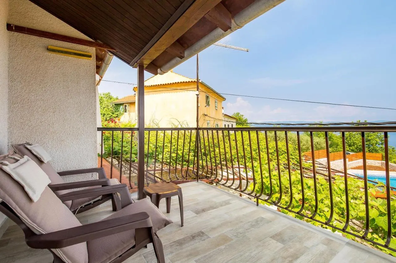 Prázdninový dům Vila House Obrš Mošćenička Draga Chorvatsko